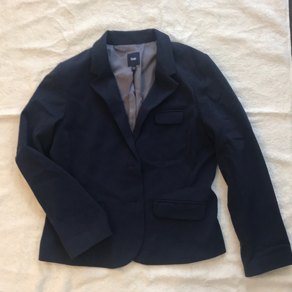 Navy blue blazer